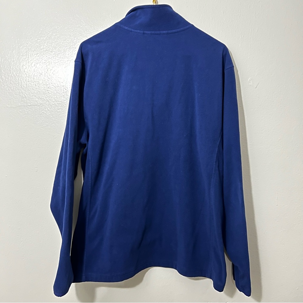 Eddie Bauer Knit Pullover Half Zip Sweater In Blue Size XL - Picture 3 of 4